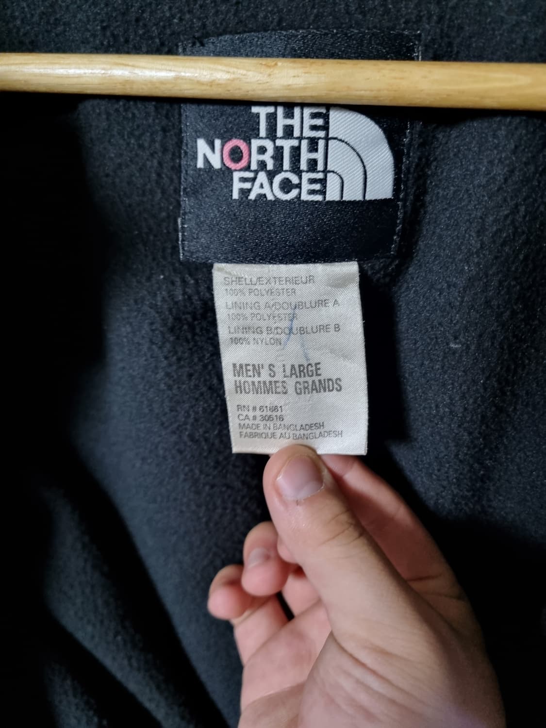 90's 노스페이스 플리스 바람막이 자켓 XL 상품이미지5