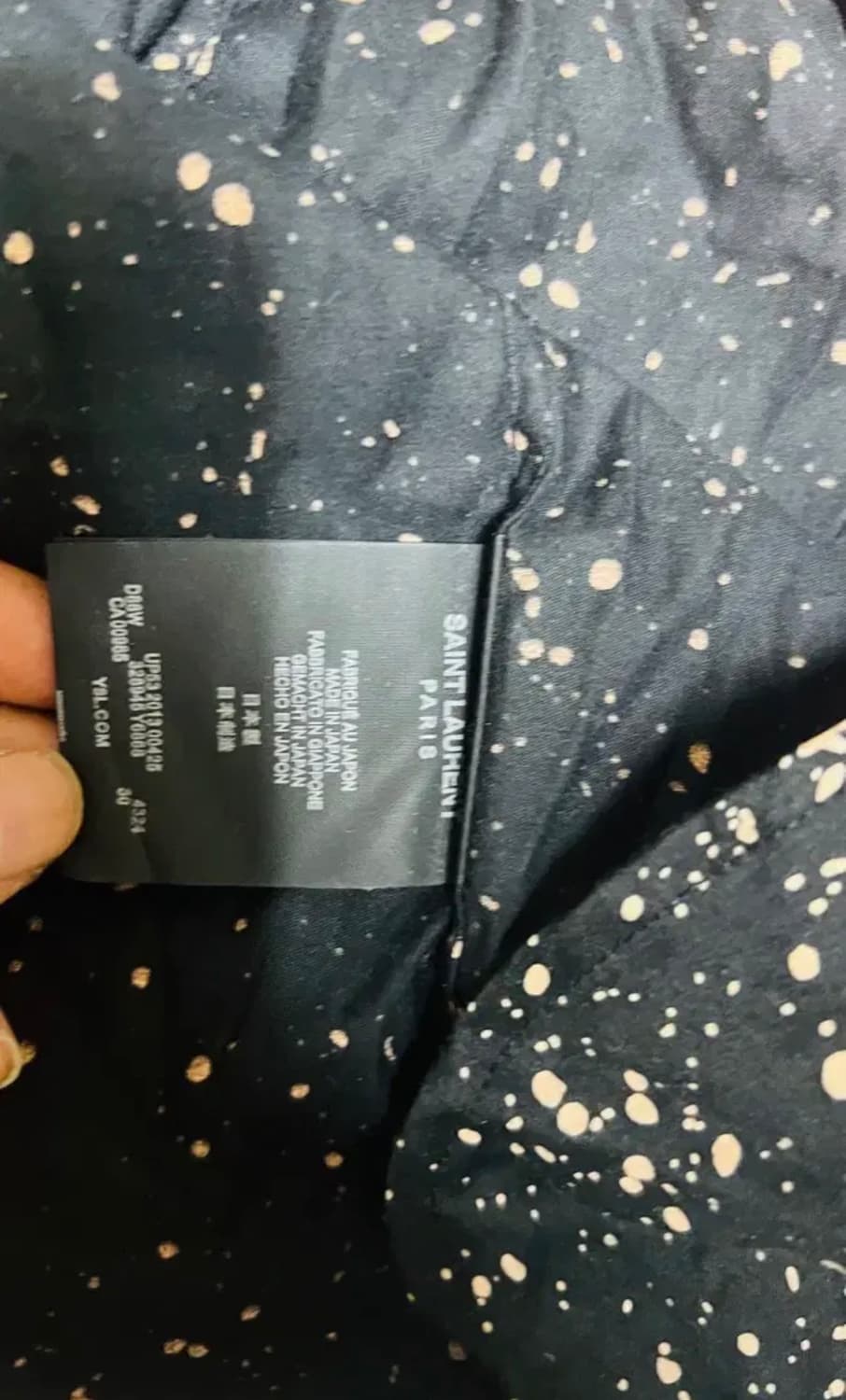 생로랑 도트 셔츠  상품이미지3