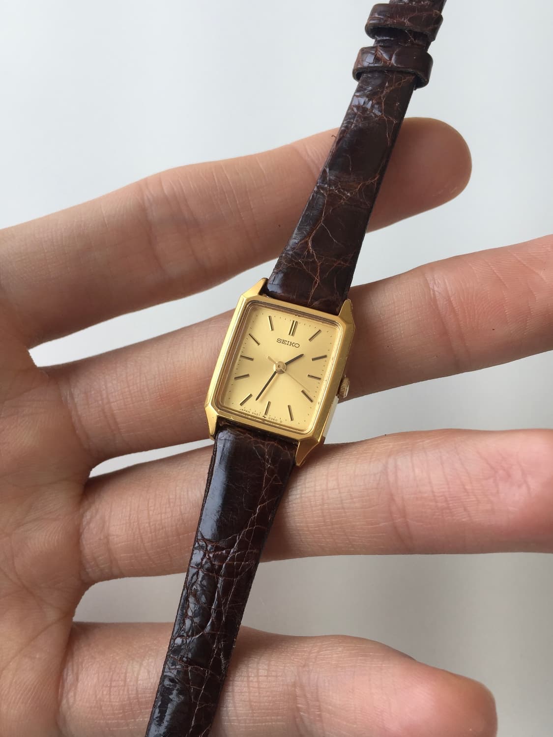 90s seiko tank gold quartz 상품이미지3