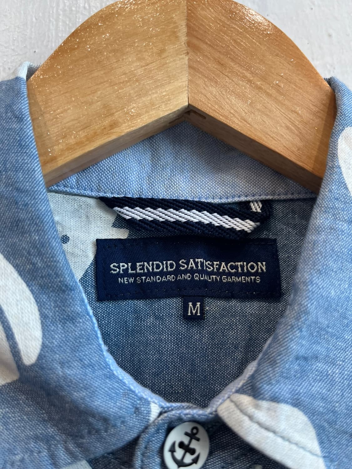 splendid satisfaction 고래 반팔 셔츠 미사용품 상품이미지5
