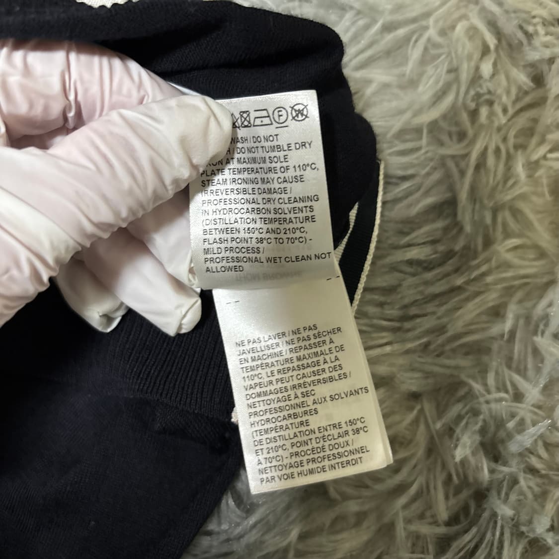 신형 톰브라운 네이비 니트 급처 2사이즈 상품이미지6