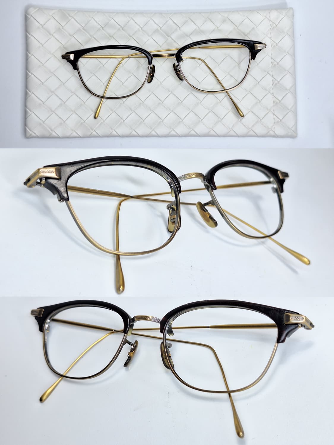 ERVIN BHRKH 일본 수제 장인 티타늄 하금테 안경테 일제 사바에 상품이미지4