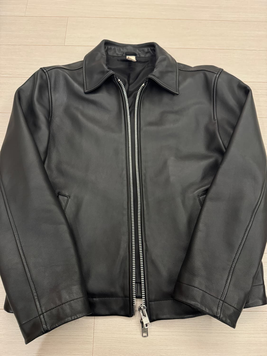 선플라워 숏레더 쇼트레더 자켓 50 상품이미지1