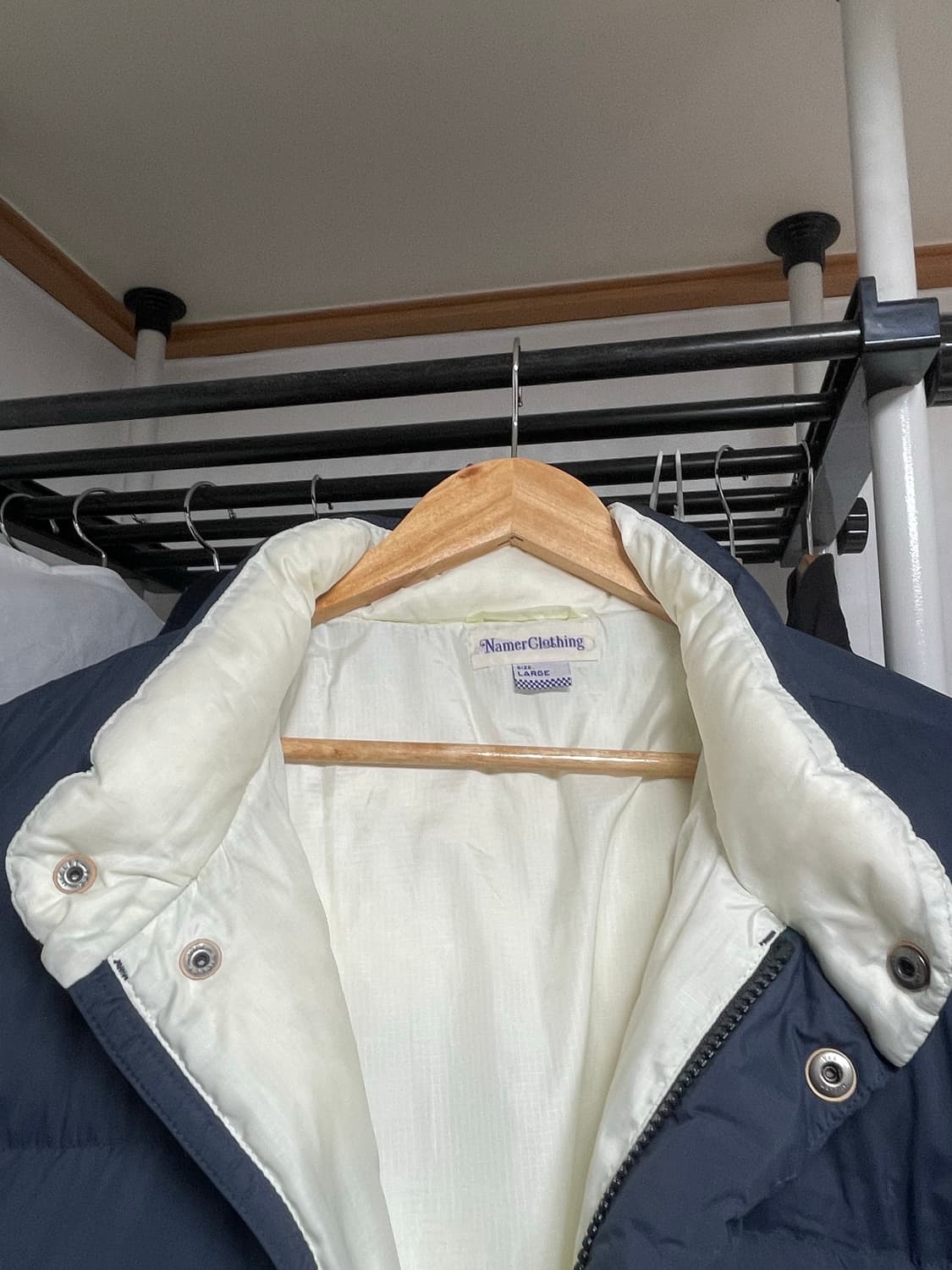 네이머클로딩 foggy down parka 패딩 상품이미지4