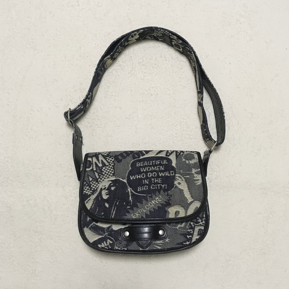 히스테릭글래머 데님 크로스/숄더 2way bag 상품이미지2