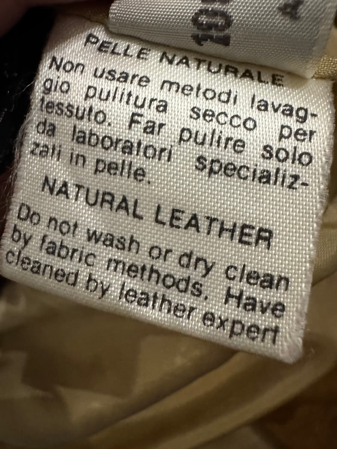 머스타드 양가죽 롱 코트 상품이미지7