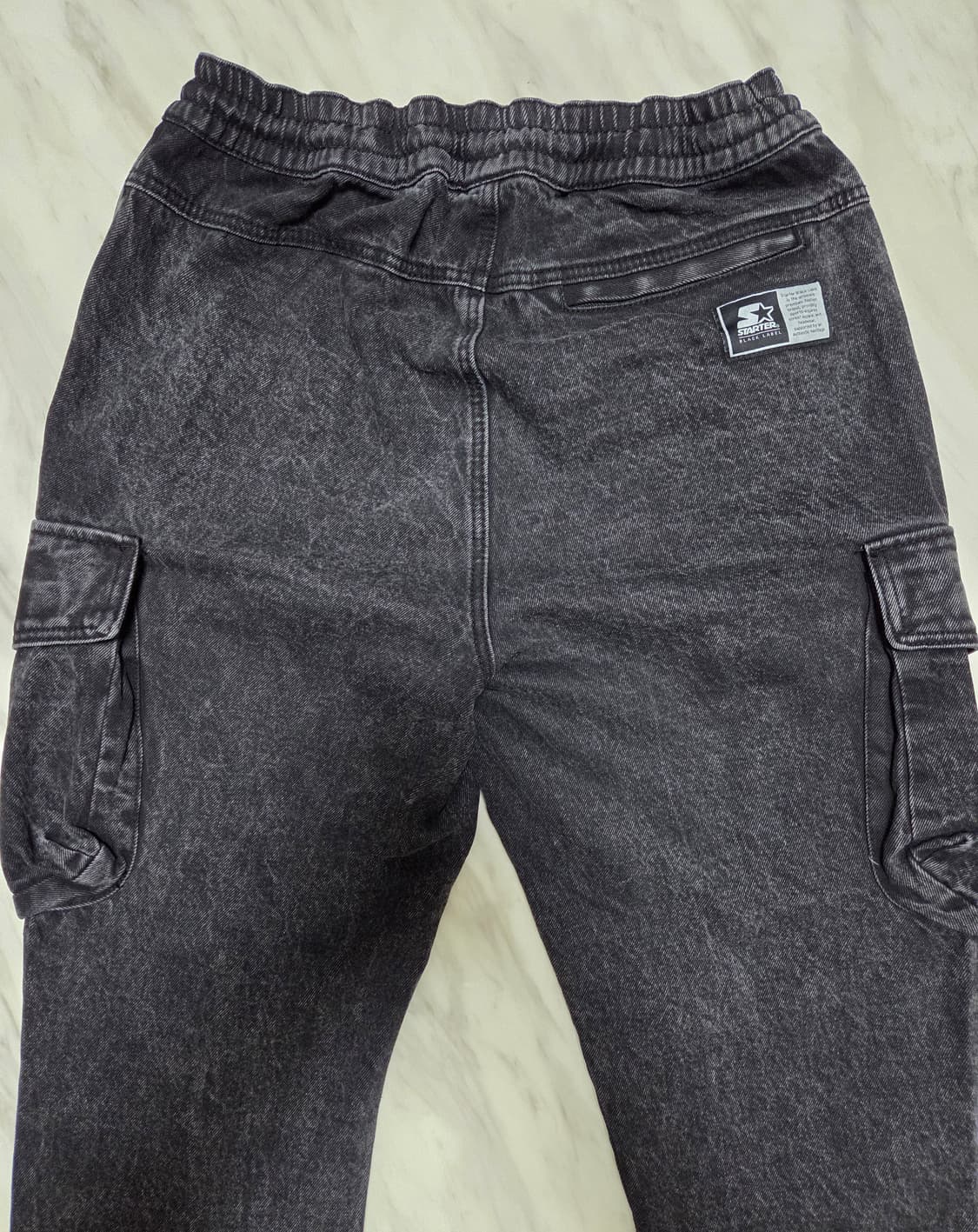 스타터 카고 워싱 조거 데님팬츠 상품이미지4