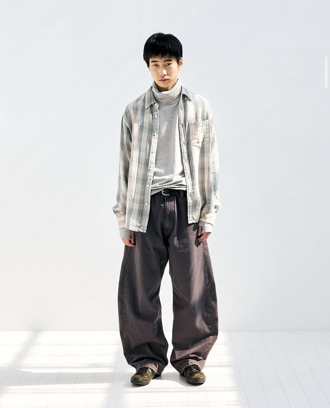 Boxer Turtleneck Tee M.Grey 상품이미지2