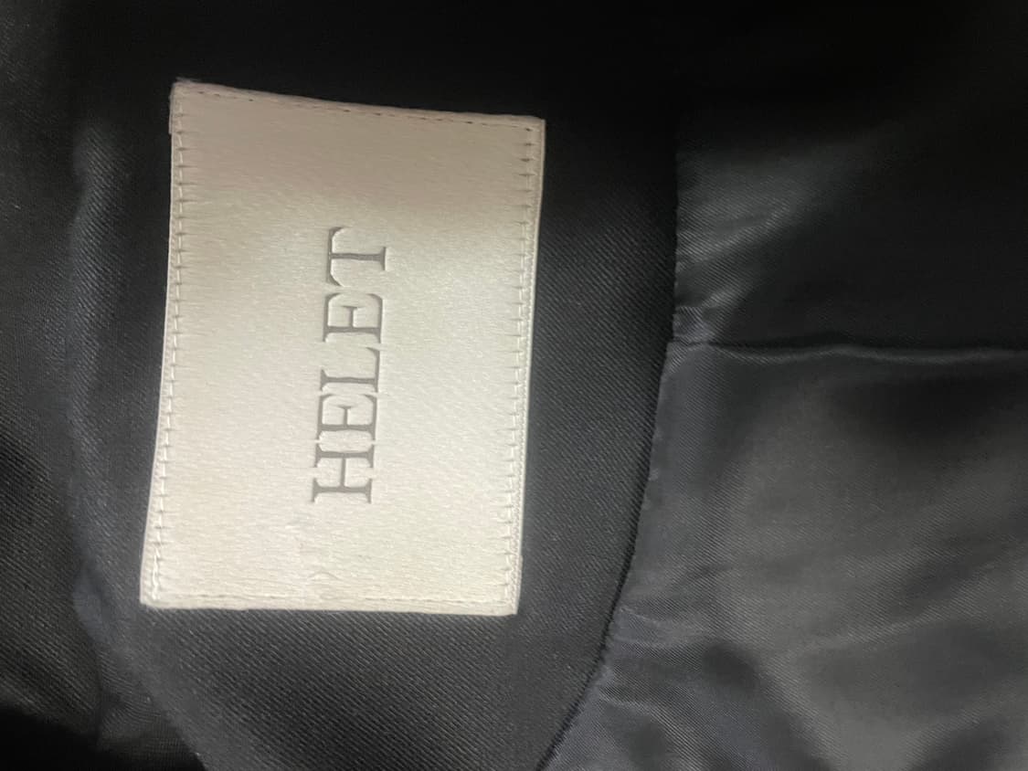 26ss 헬렛 로우넥 블루종 블랙 L 상품이미지3