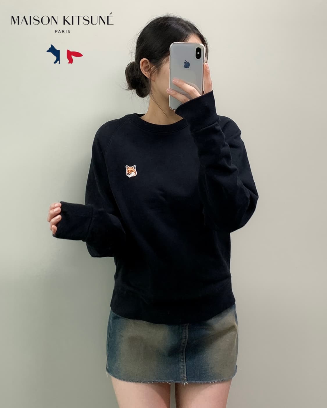 메종키츠네 맨투맨 상품이미지2