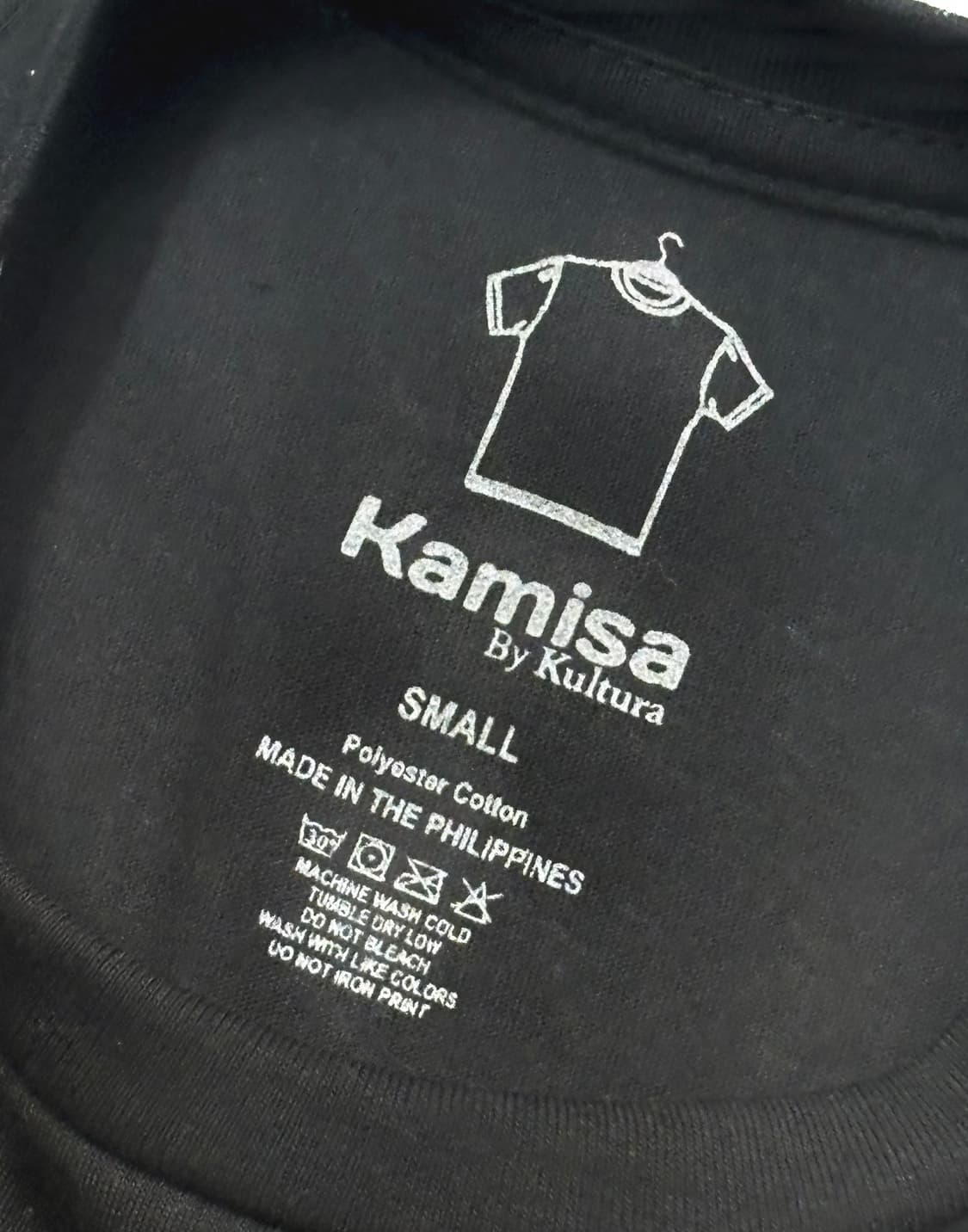 빈티지 Kamisa 블랙 반팔티 상품이미지3