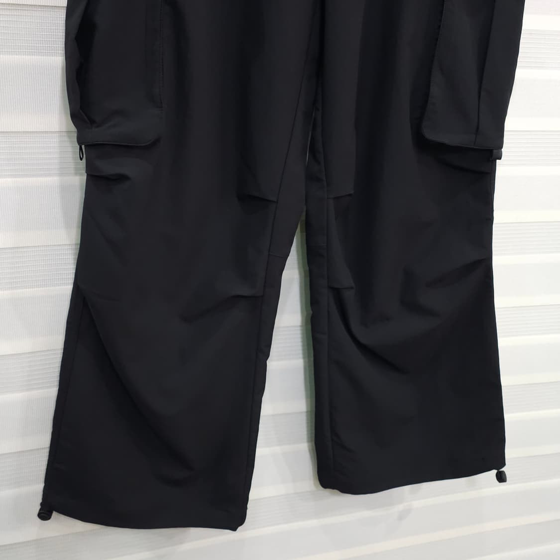 미사용품 자라 블랙 와이드 카고팬츠- M 상품이미지4