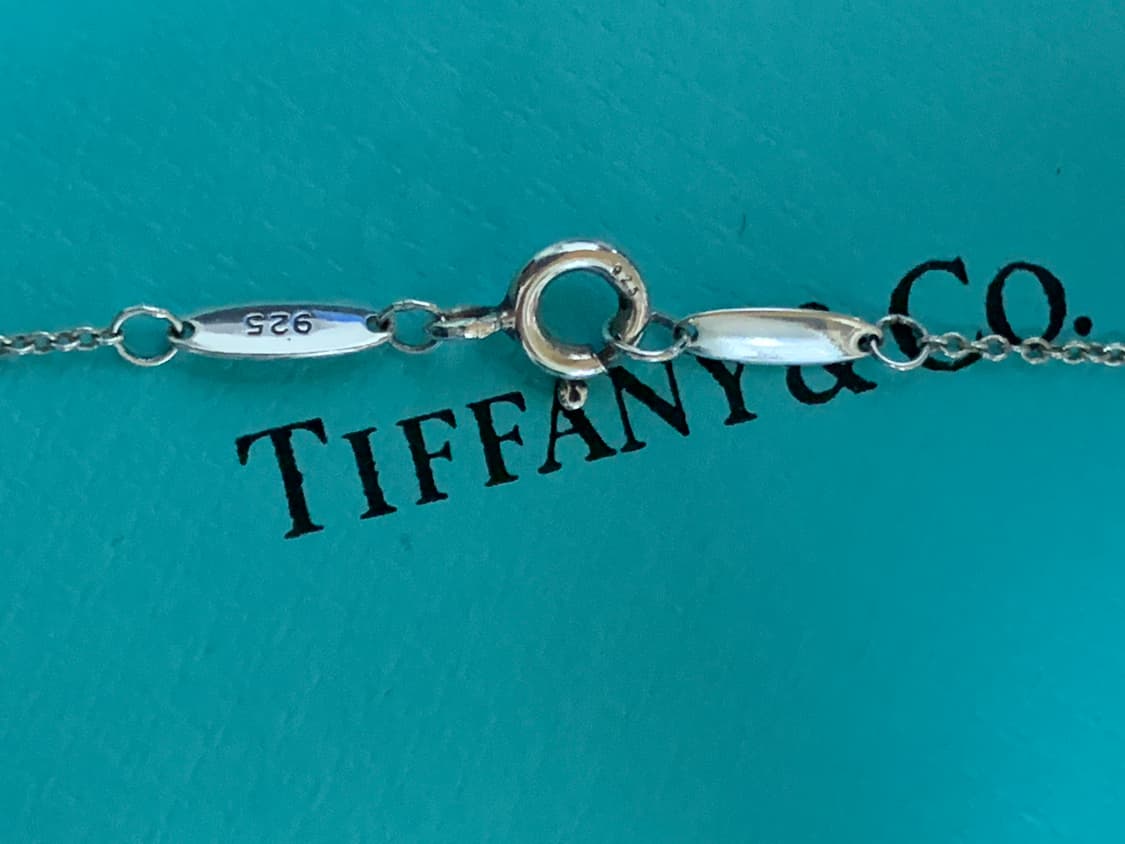 [정품] 티파니 엘사 퍼레티 크로스 펜던트 목걸이 925실버 상품이미지5