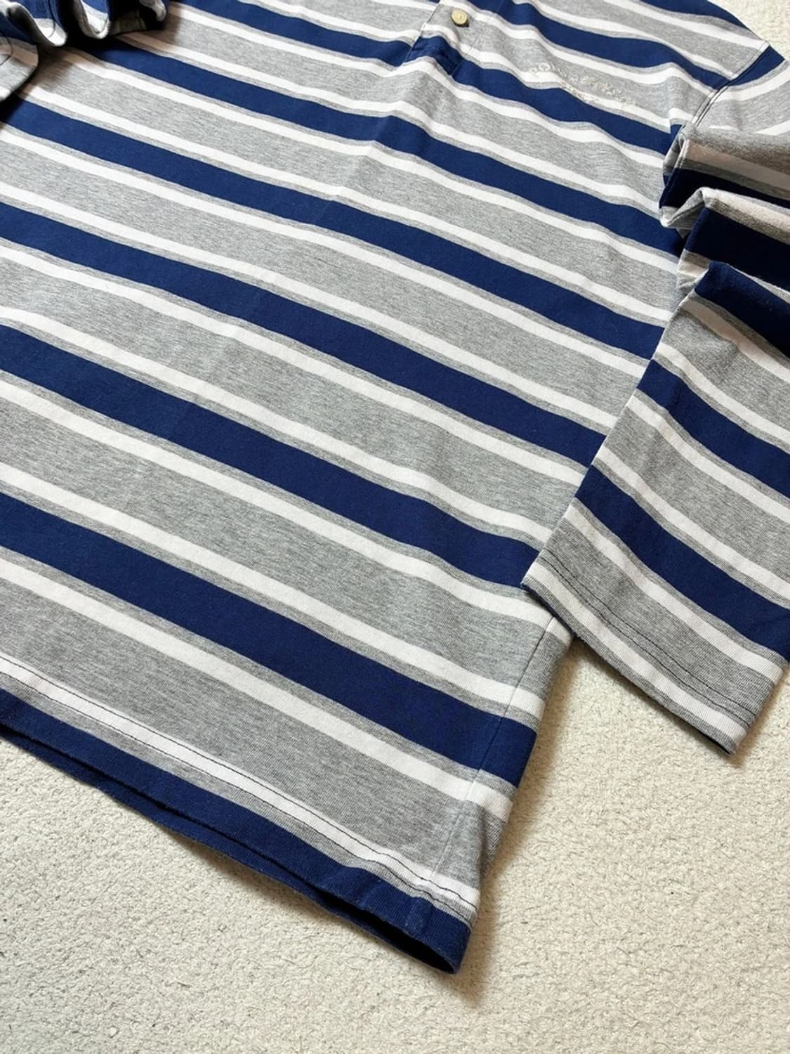 폴로 진스 00's 스트라이프 아메카지 카라 롱슬리브 PN7846 상품이미지4