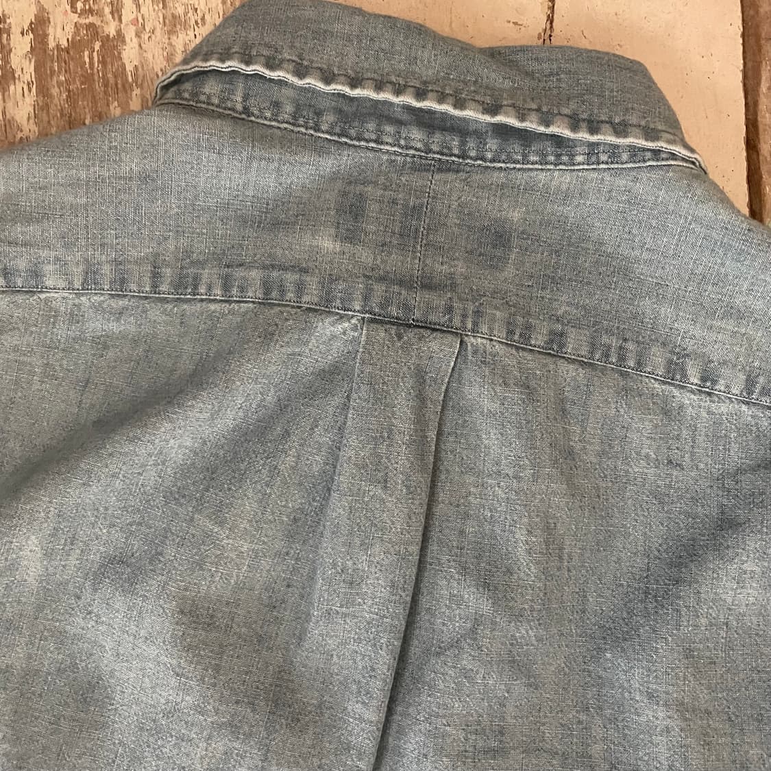 폴로 랄프로렌 슬림핏 데님 셔츠 상품이미지6