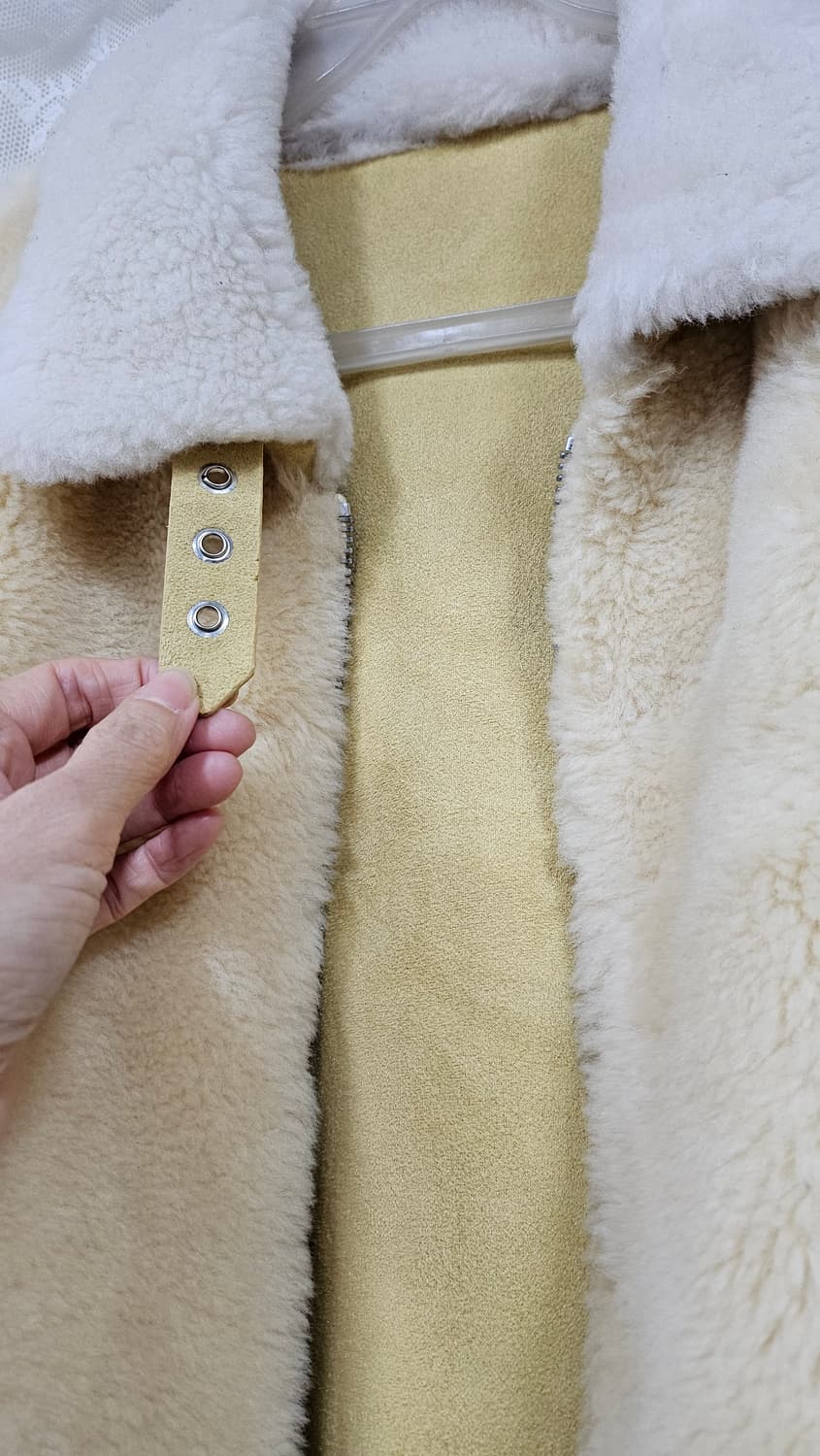 양모 무스탕 점퍼  상품이미지5