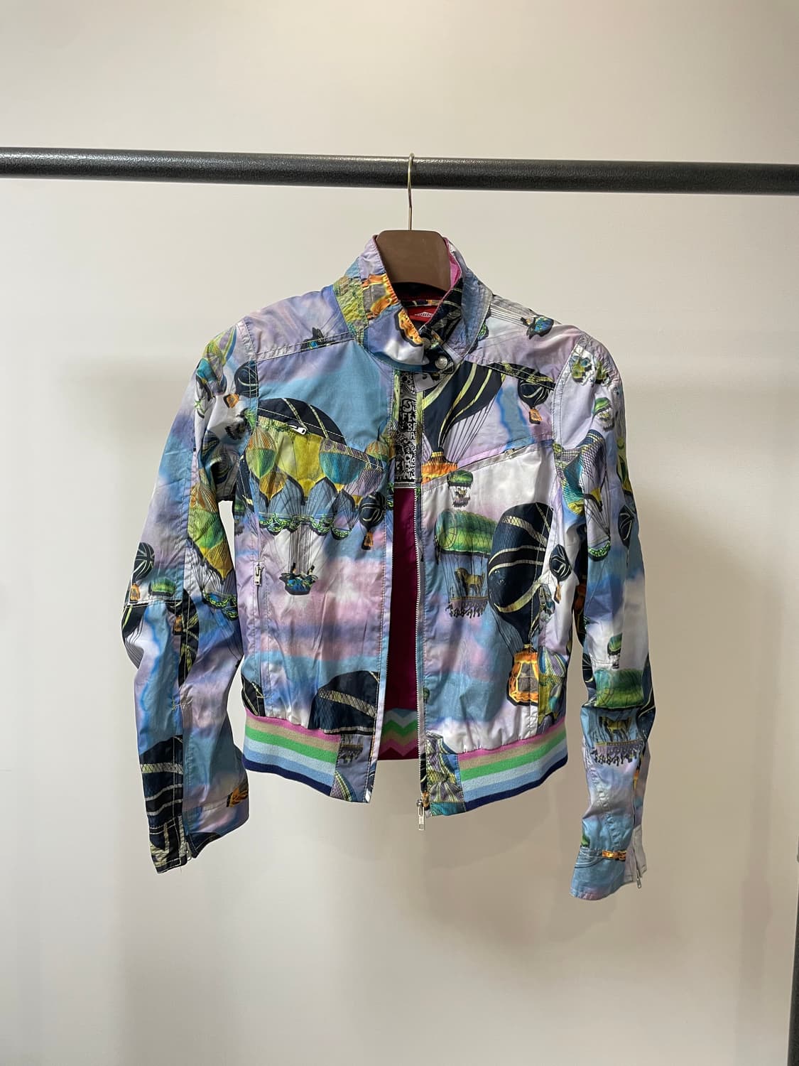 (38) Oilily 오일릴리 포인트 패턴 블루종 자켓 상품이미지2