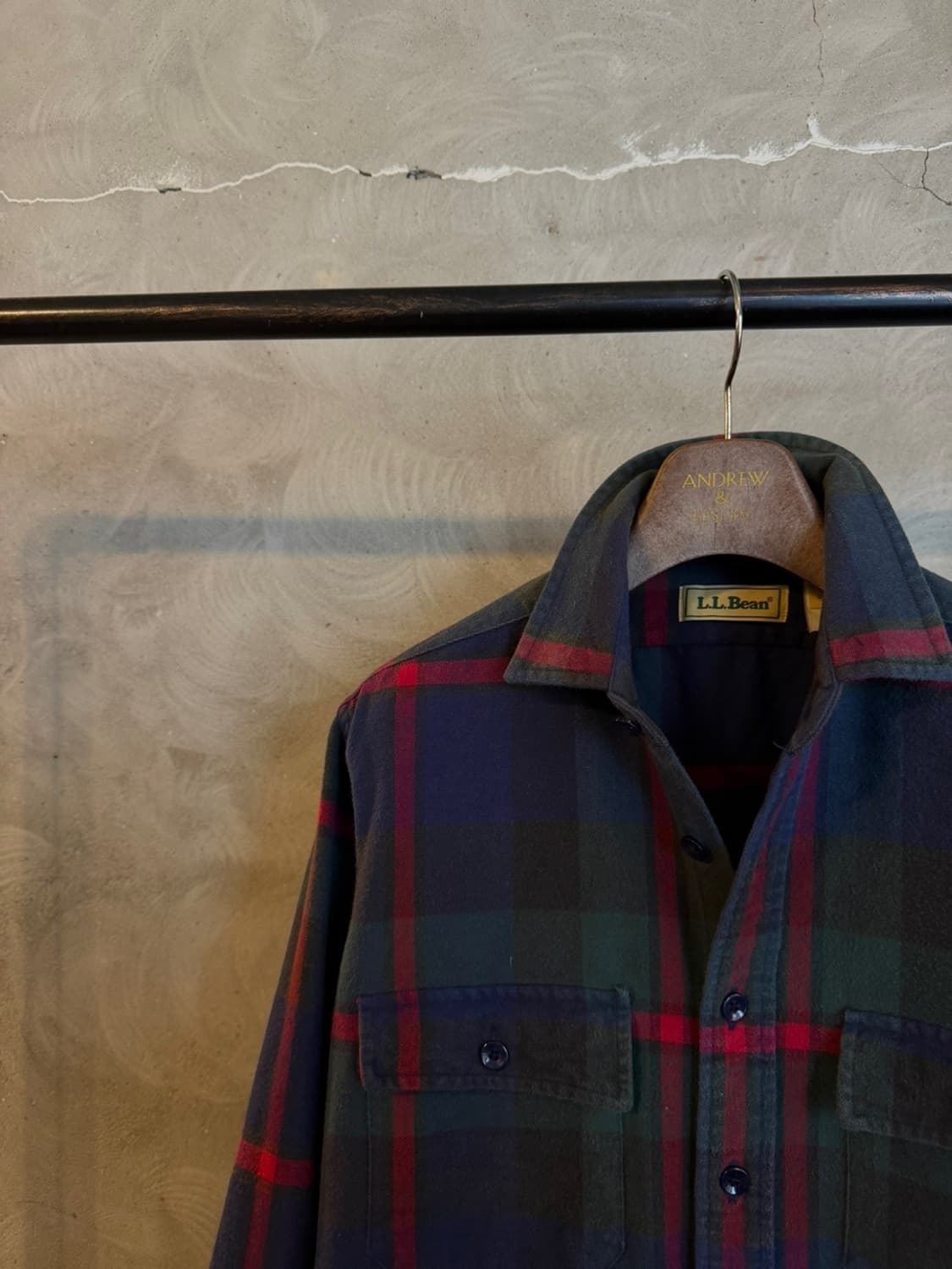 엘엘빈 플란넬 셔츠 100 상품이미지6