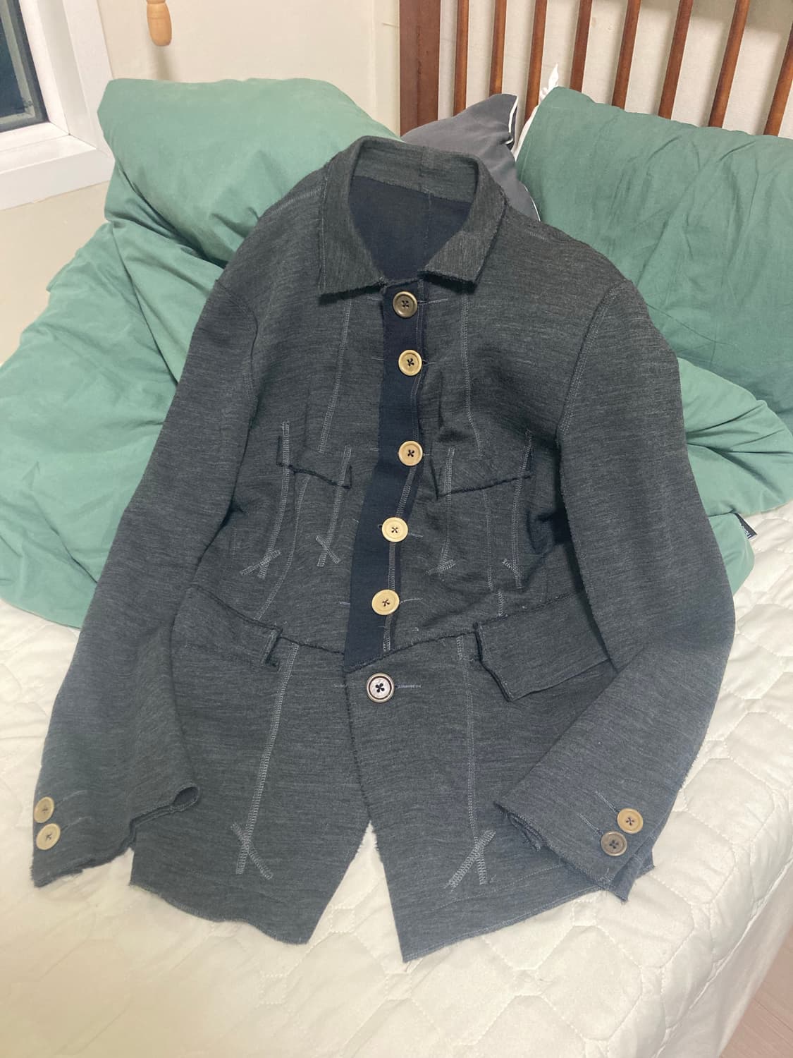 솔로이스트 울 파자마 자켓 상품이미지1