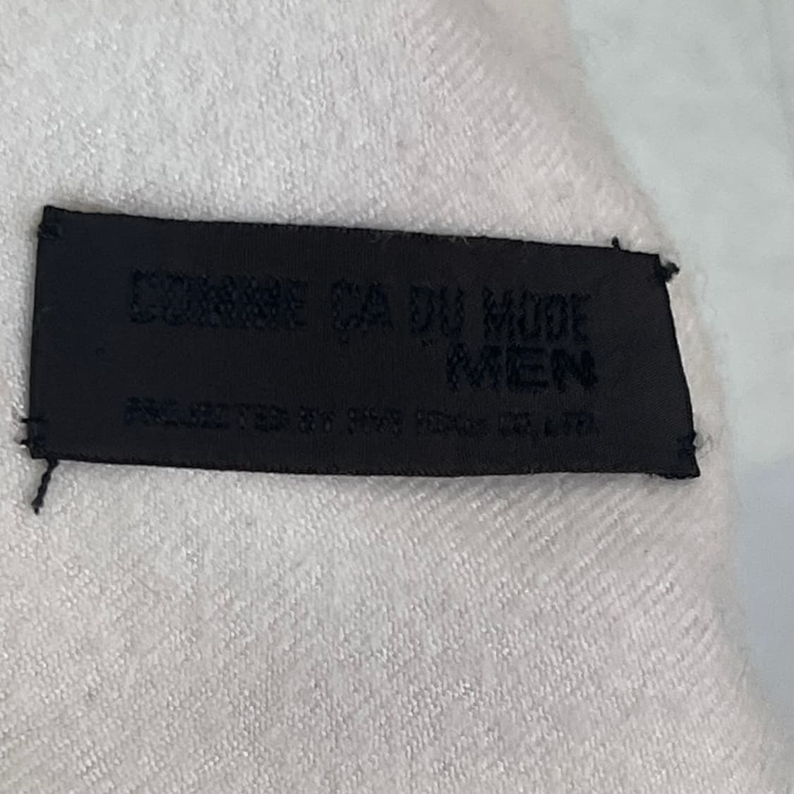 꼼사 데 모드 크림화이트 머플러 상품이미지5