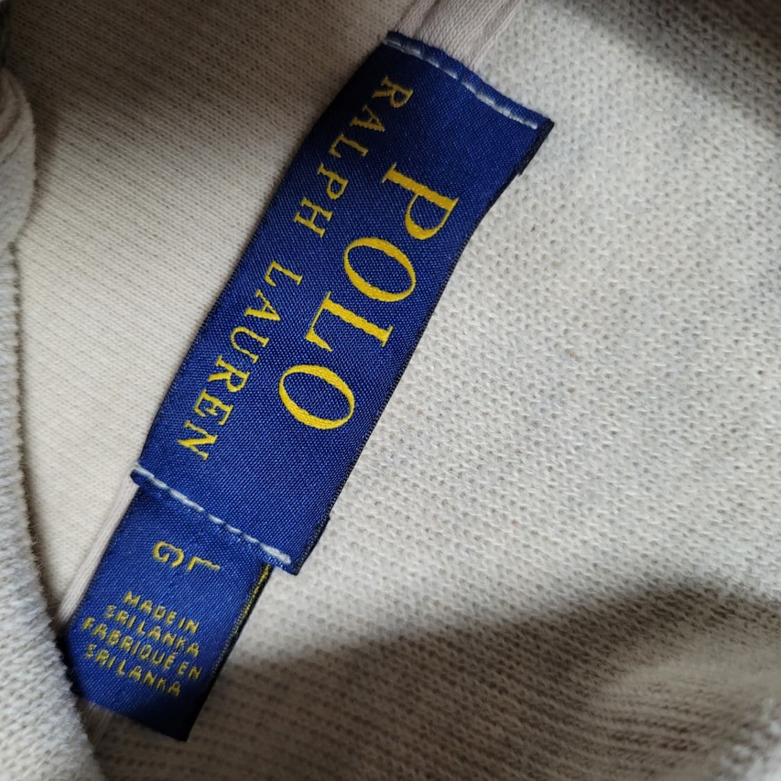 (미사용 새상품)폴로 반집업 니트 상품이미지5