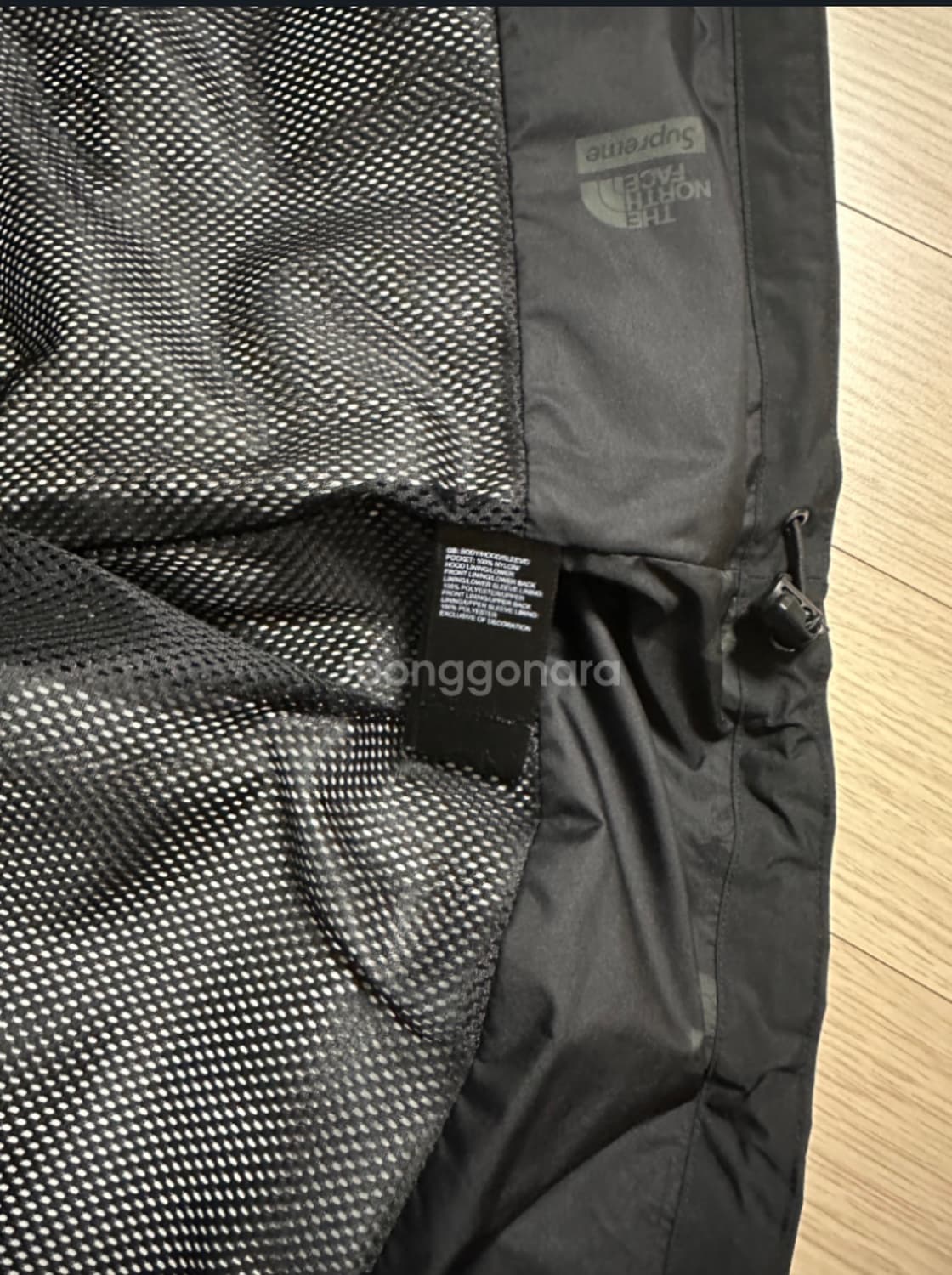 슈프림 노스페이스 카고자켓 블랙 M 팝니다 상품이미지4