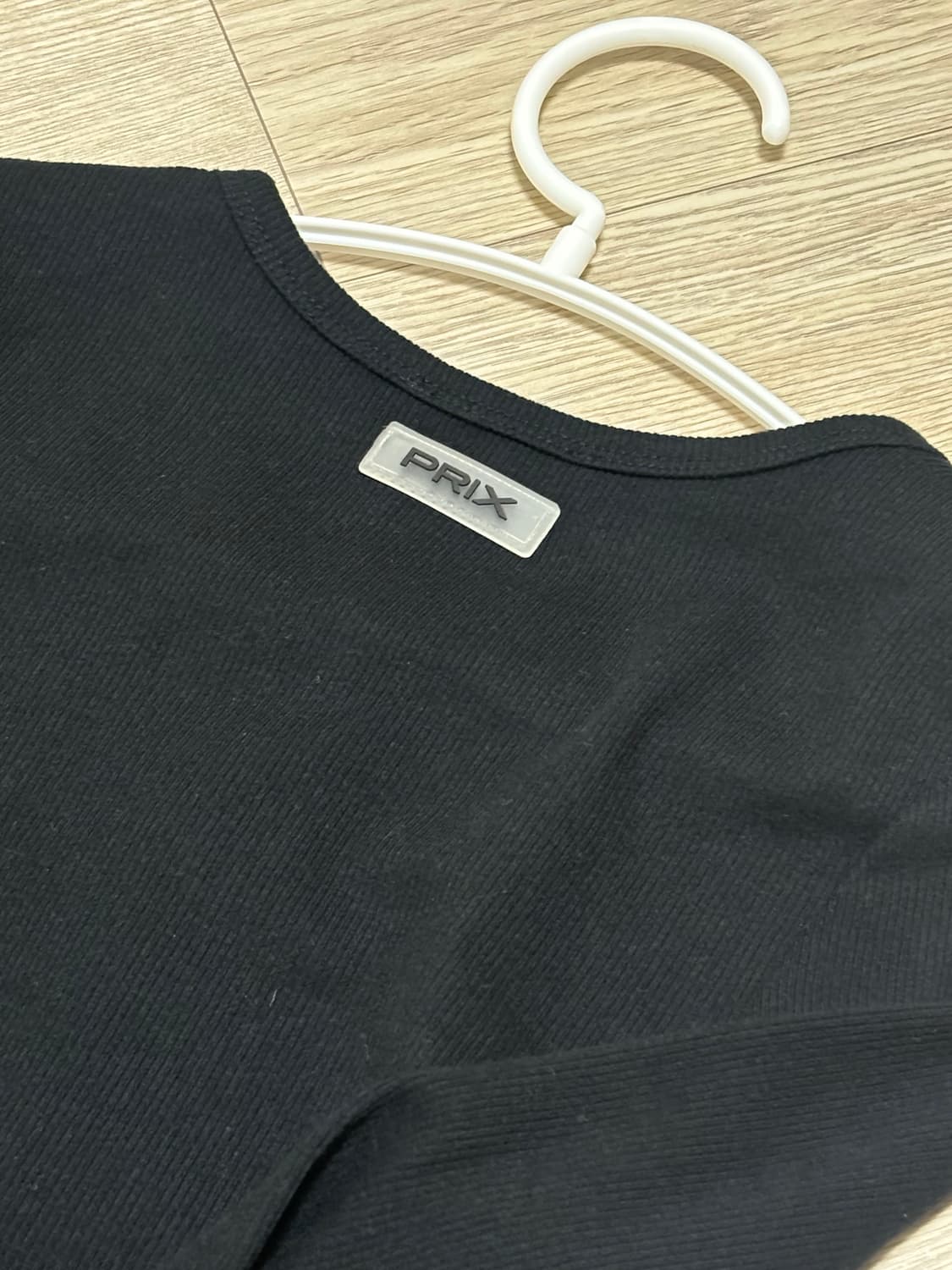 프릭스 탑 COLONEL HENLEY TOP BLACK 상품이미지4