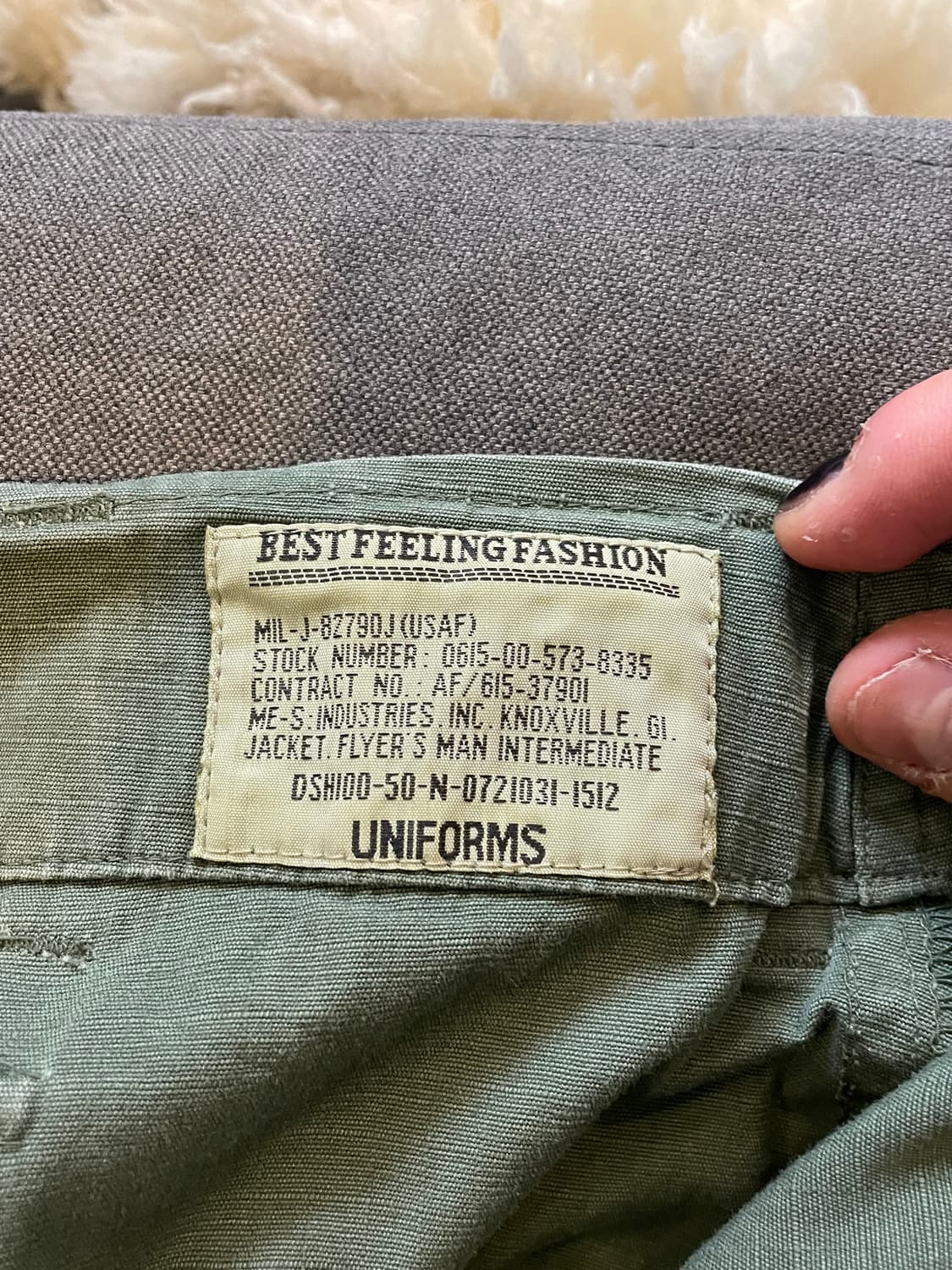 BEST FEELING FASHION 미해병 복각 P-44 몽키 팬츠 상품이미지2