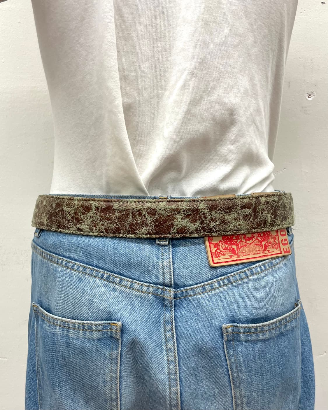 Brown Crack Belt 상품이미지4
