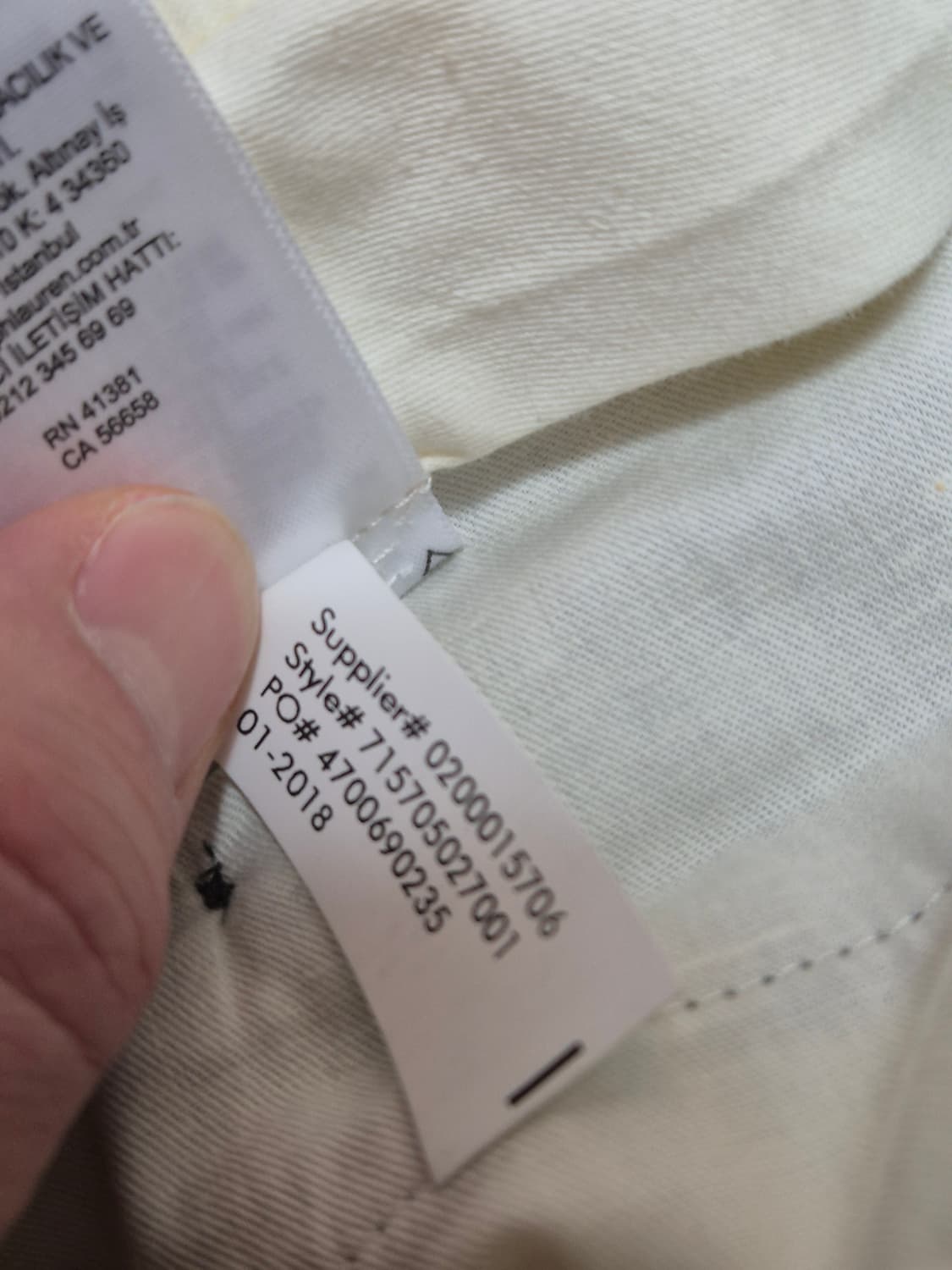 폴로 헤링본 슬랙스 32사이즈 상품이미지6