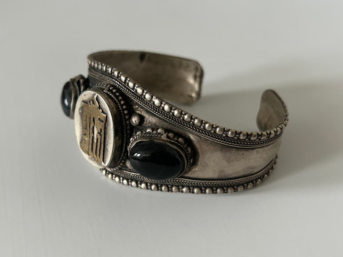 인도 빈티지 오닉스 뱅글 상품이미지2