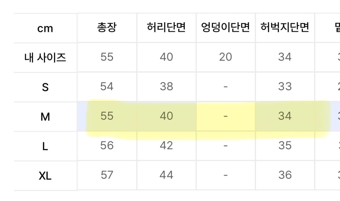 유니폼브릿지 데님 쇼츠 M사이즈 상품이미지4