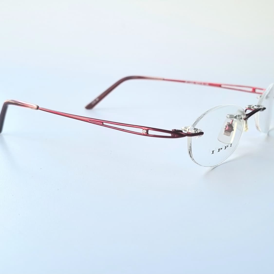 데드스탁  IPPI  슬림 보석 무테 안경테 70 상품이미지8