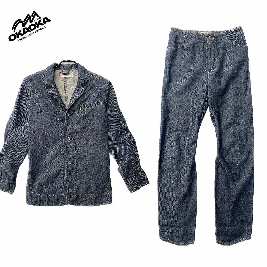 재팬 리바이스 엔지니어진 셋업  상품이미지1