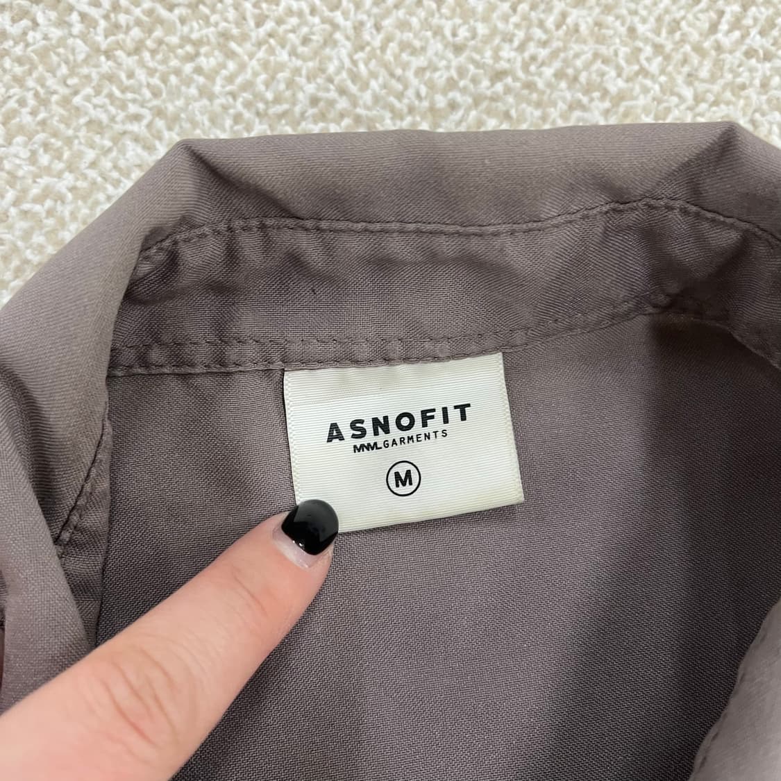 M 아스노핏 포켓 셔츠 남방 0219M 상품이미지2