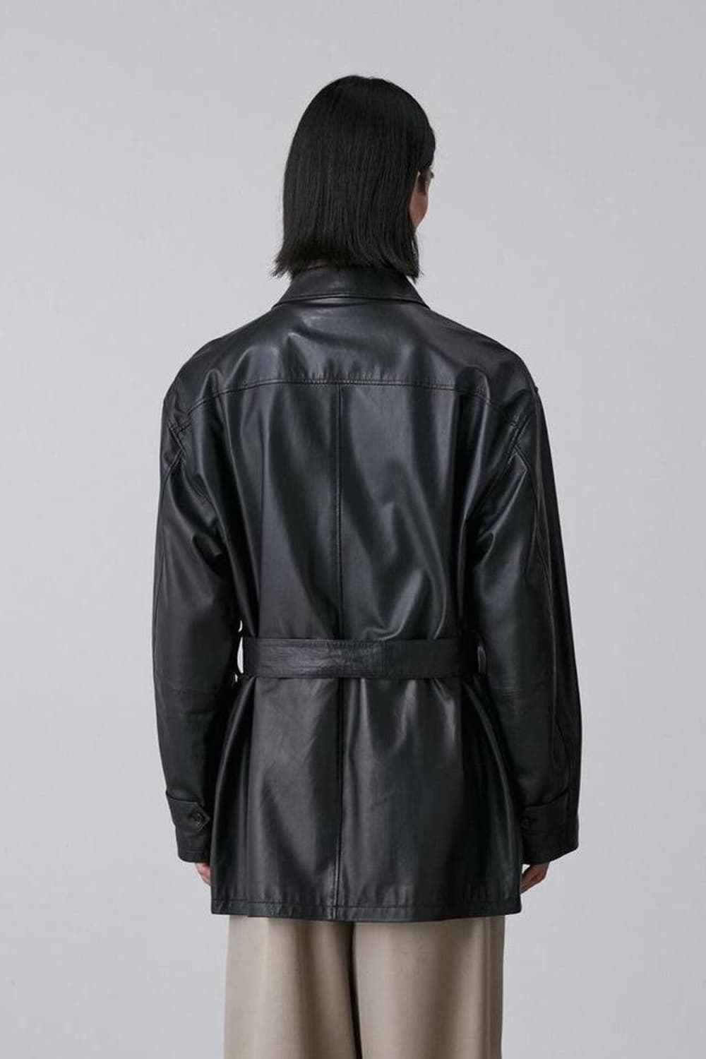 일레브 GLOVE SHEEP LEATHER 레더자켓 상품이미지7