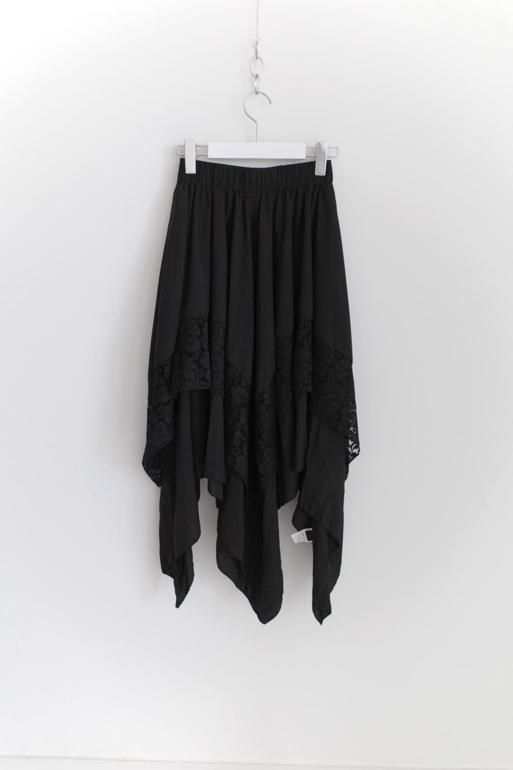 unbalanced lace skirt  상품이미지1