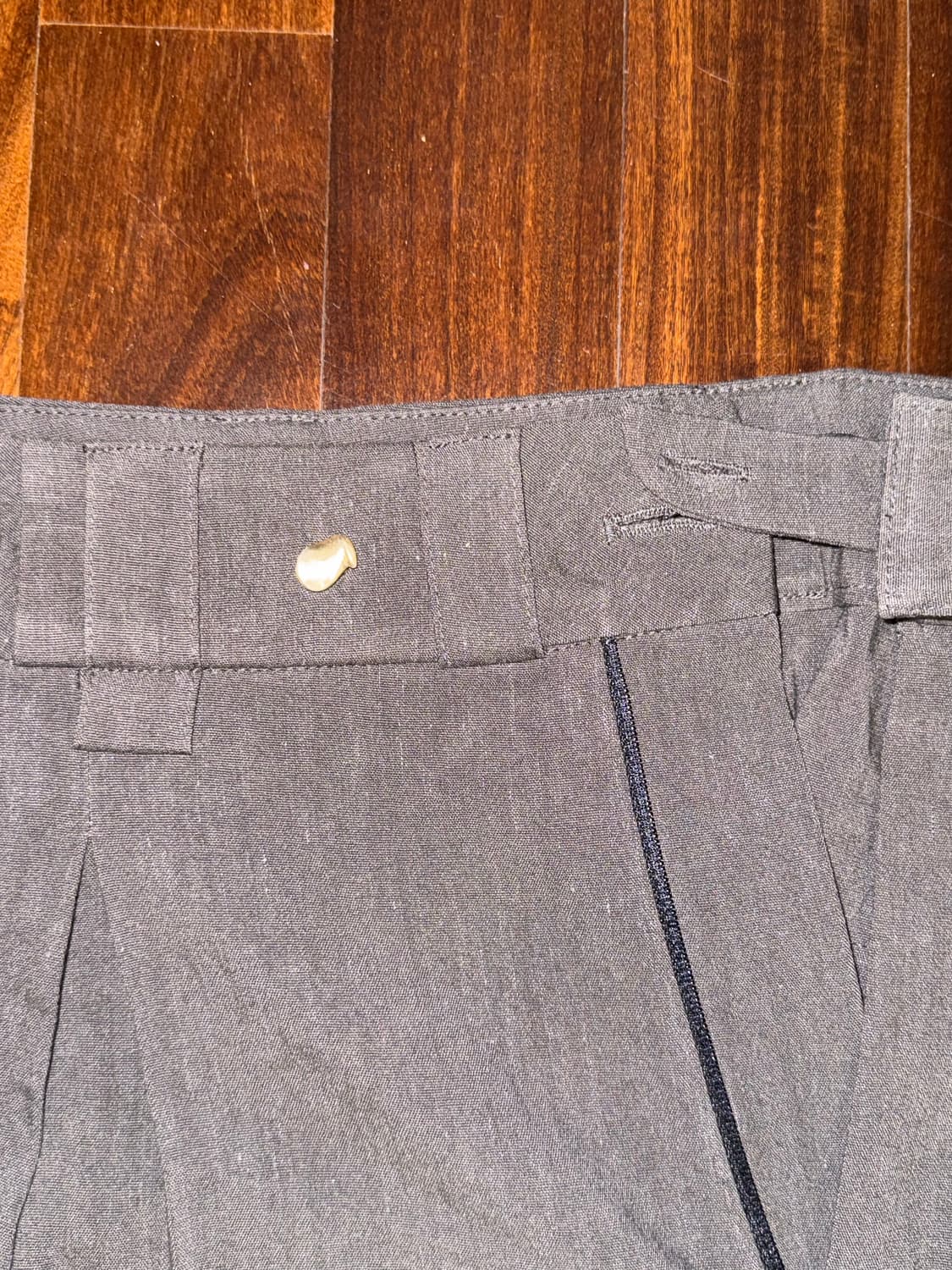 HYEIN SEO Silver Button Bag Pants 상품이미지3