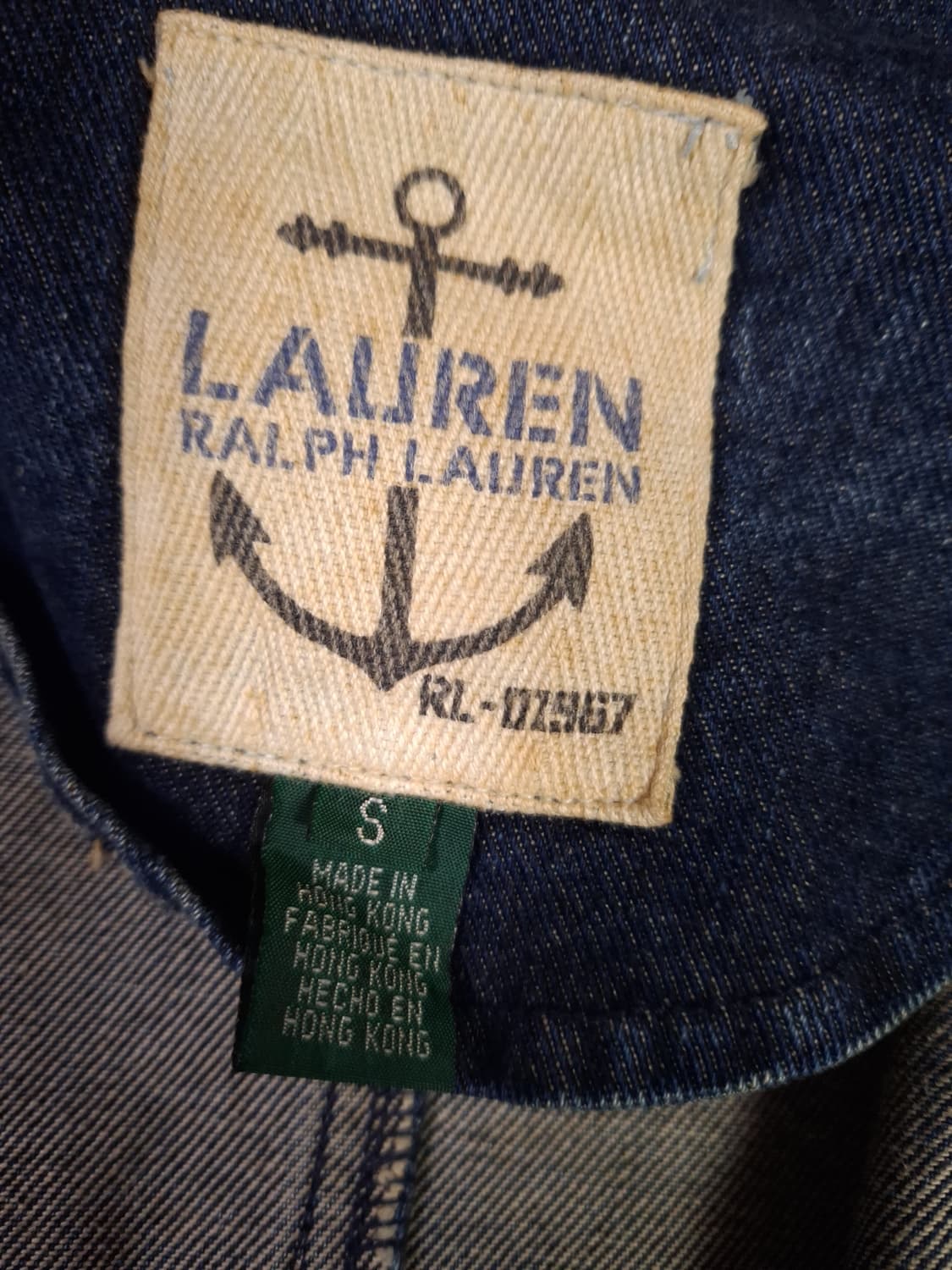 오리지날 로렌 랄프로렌폴로 데님 미해군 피코트 상품이미지4