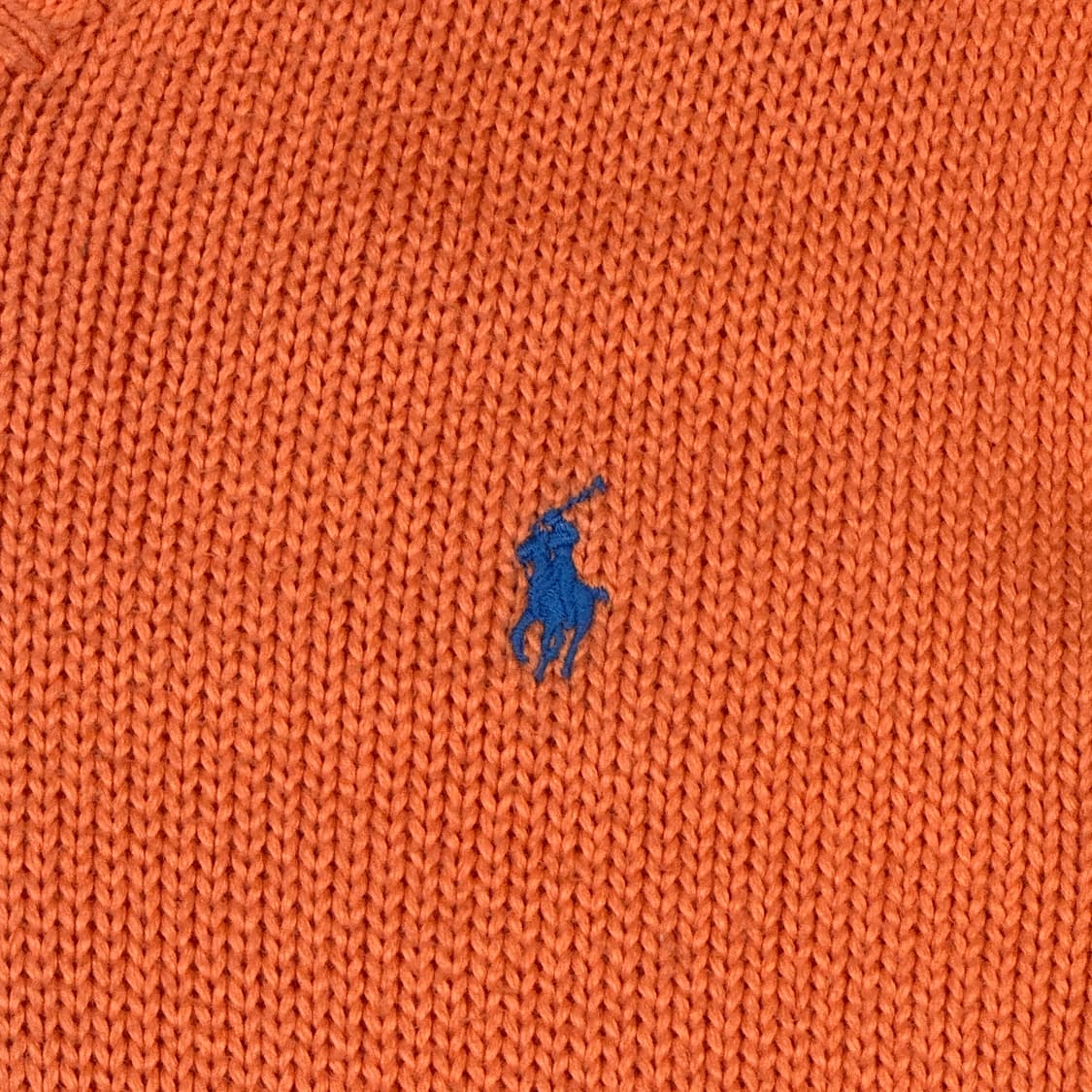 XL) 폴로 랄프로렌 헤비코튼 라운드넥 니트 오렌지/주황 상품이미지4