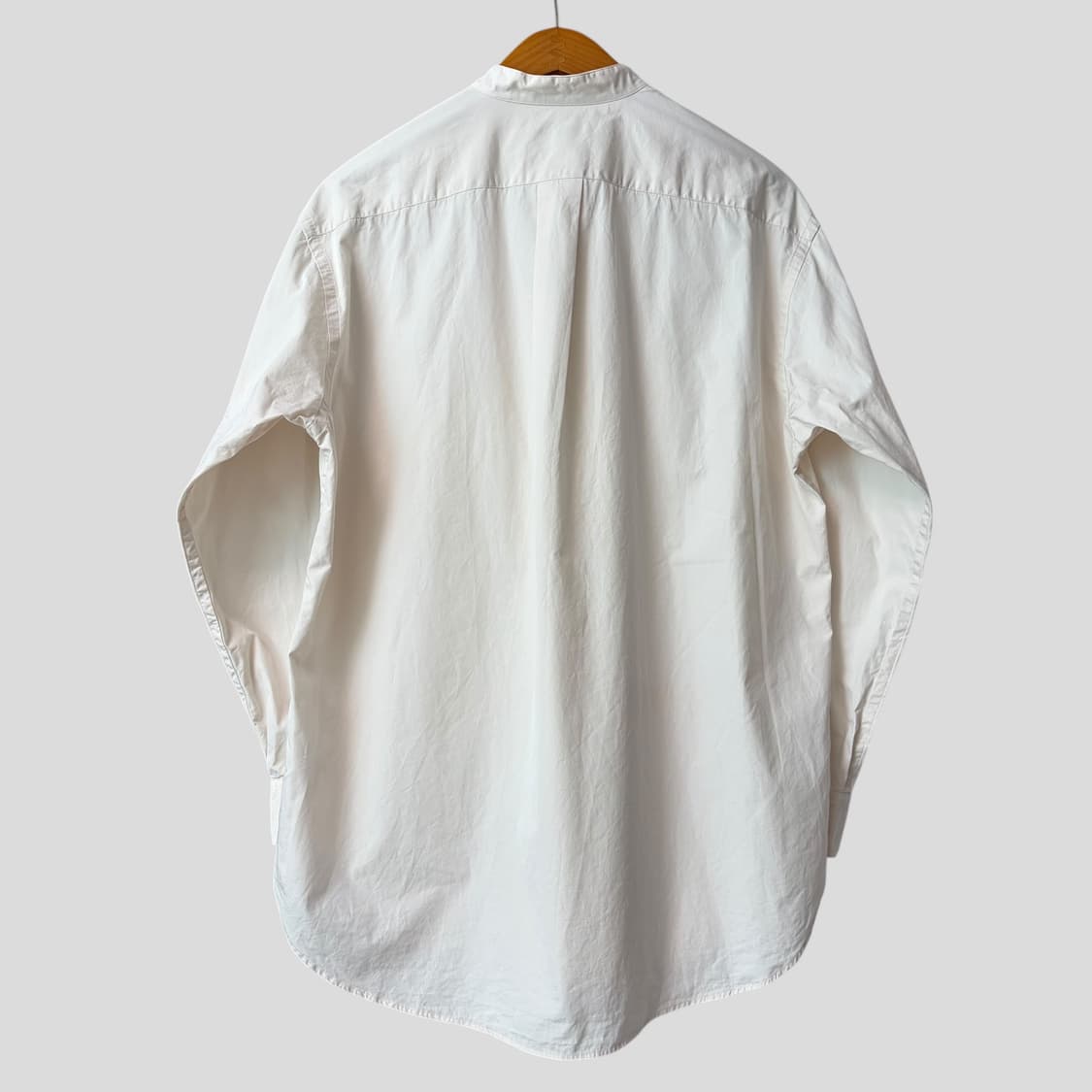 (M)유니클로 +J 수피마코튼 오버사이즈스탠칼라셔츠 상품이미지7