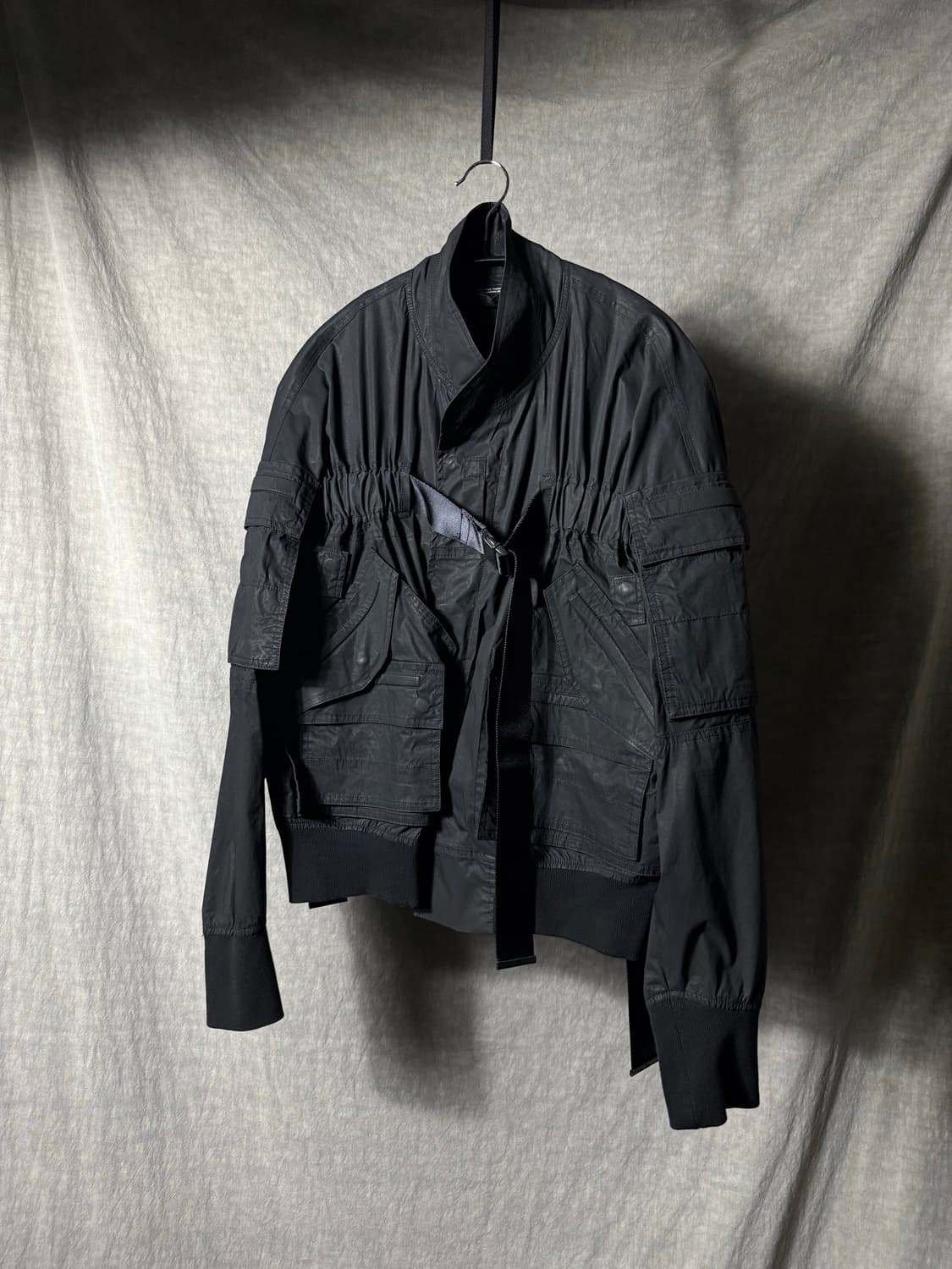 Julius_7 Wax Coated Bomber 상품이미지1