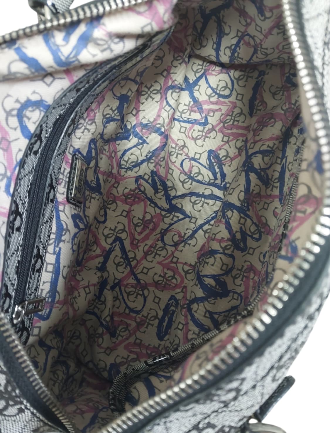 Guess Vintage Heart Charms Tote Bag y2k 상품이미지6