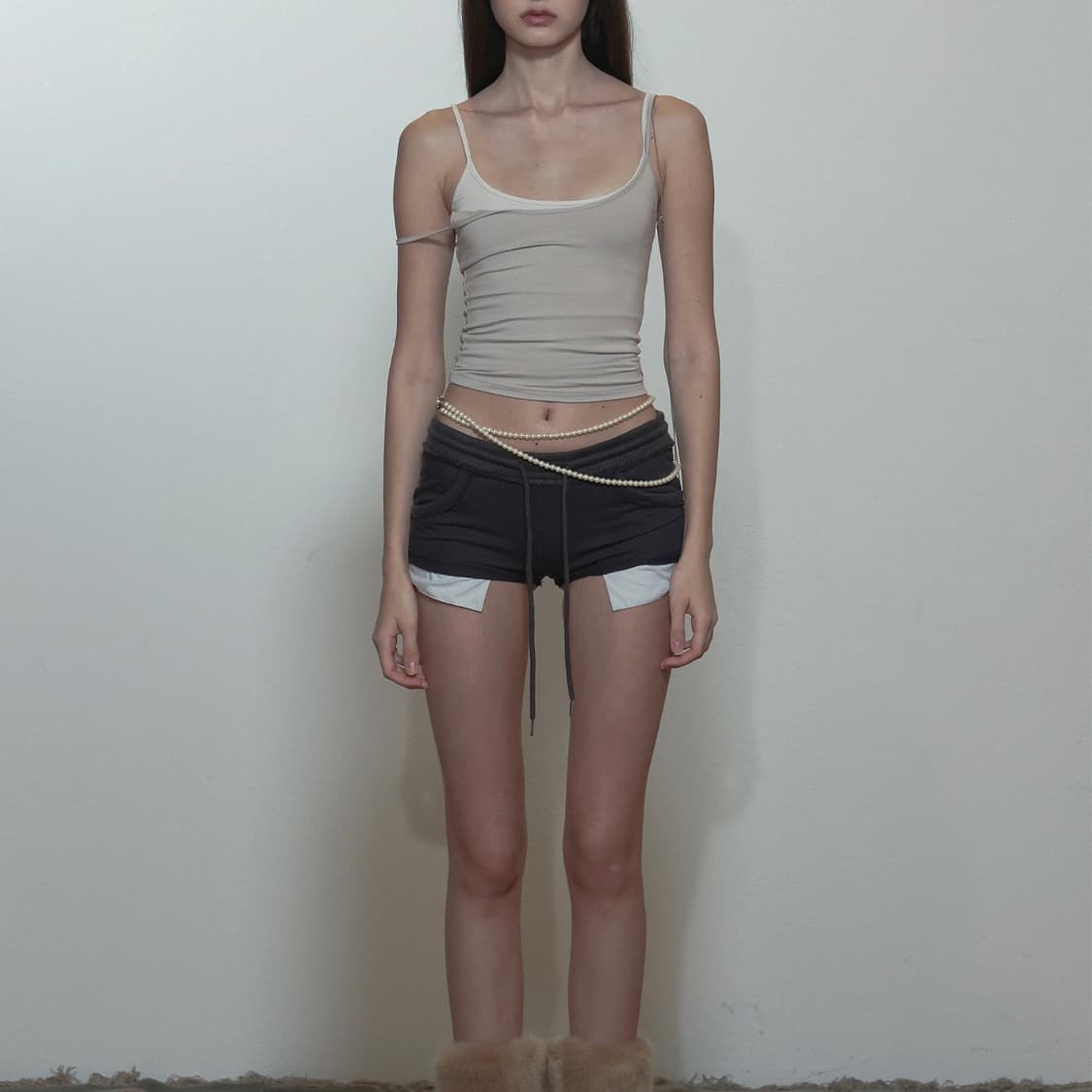 sculptor 스컬프터 마이 고 투 탱크 탑 슬리브리스 아이스 그레이 상품이미지1