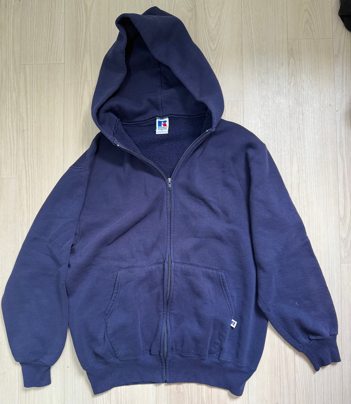 90s 러셀 후드집업 L 상품이미지1