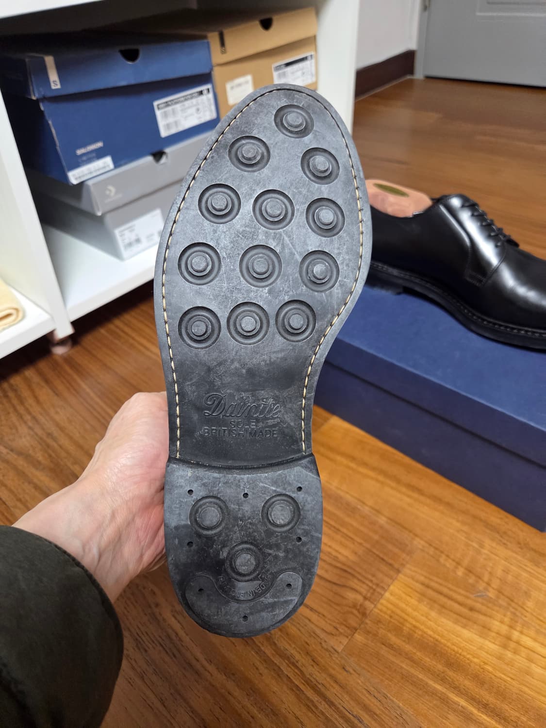 잘란 스리와야 더비슈즈 블랙 상품이미지4