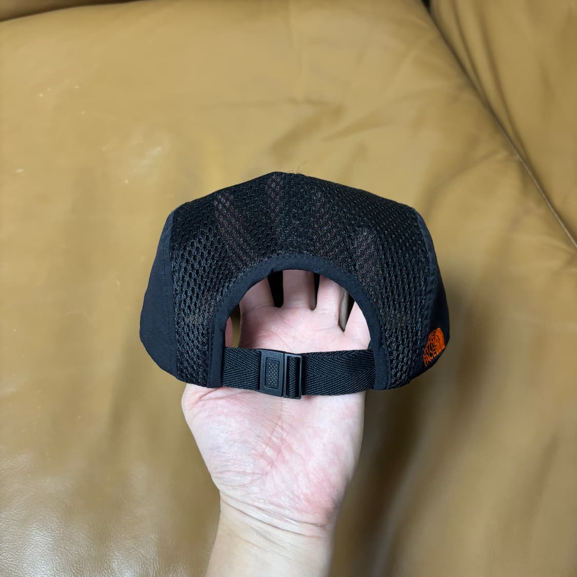 빔즈 노스페이스 캠프캡 모자 퍼플 블랙 메쉬 상품이미지7