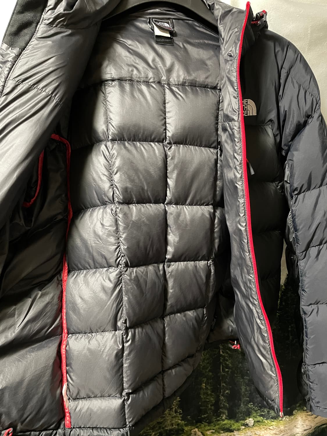 M) 노스페이스 써밋 구스다운 블랙 패딩 상품이미지7