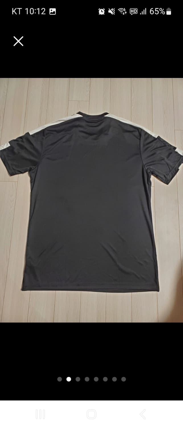 아디다스 남성 스쿼드라21 반팔티 저지 GN5720 사이즈XL(거의새거) 상품이미지3