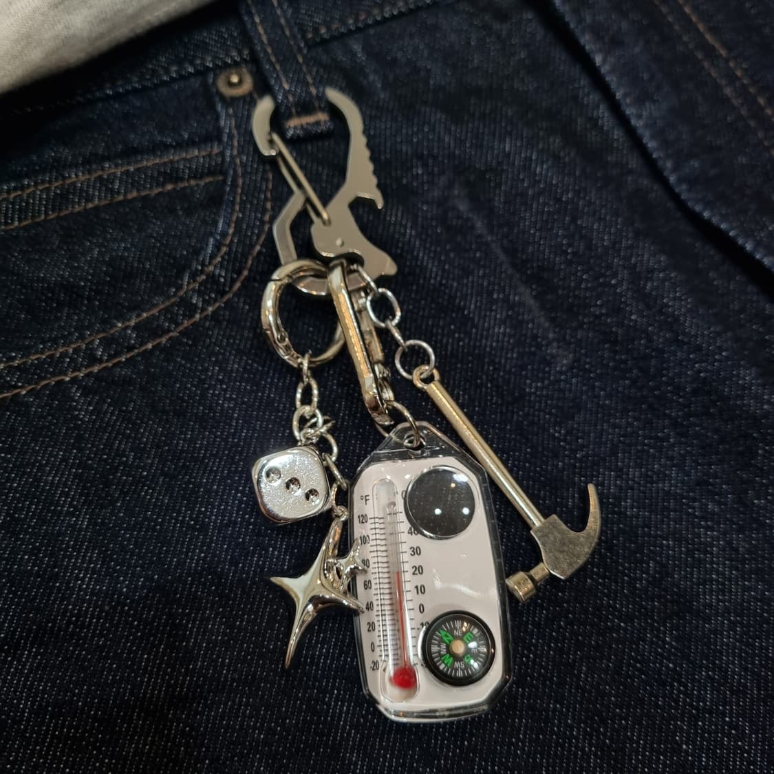 🔨Silver Way 실버 키링 silver keychain 상품이미지5